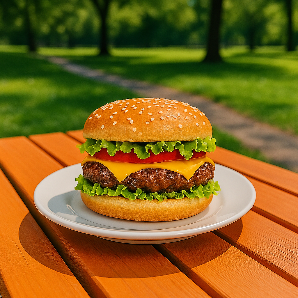 OkseBurger ( Onsdag ) – dagens varme ret
