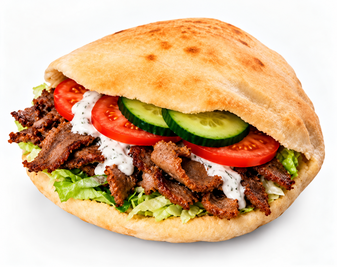 Pitabrød Kebab ( Torsdag ) – dagens varme ret